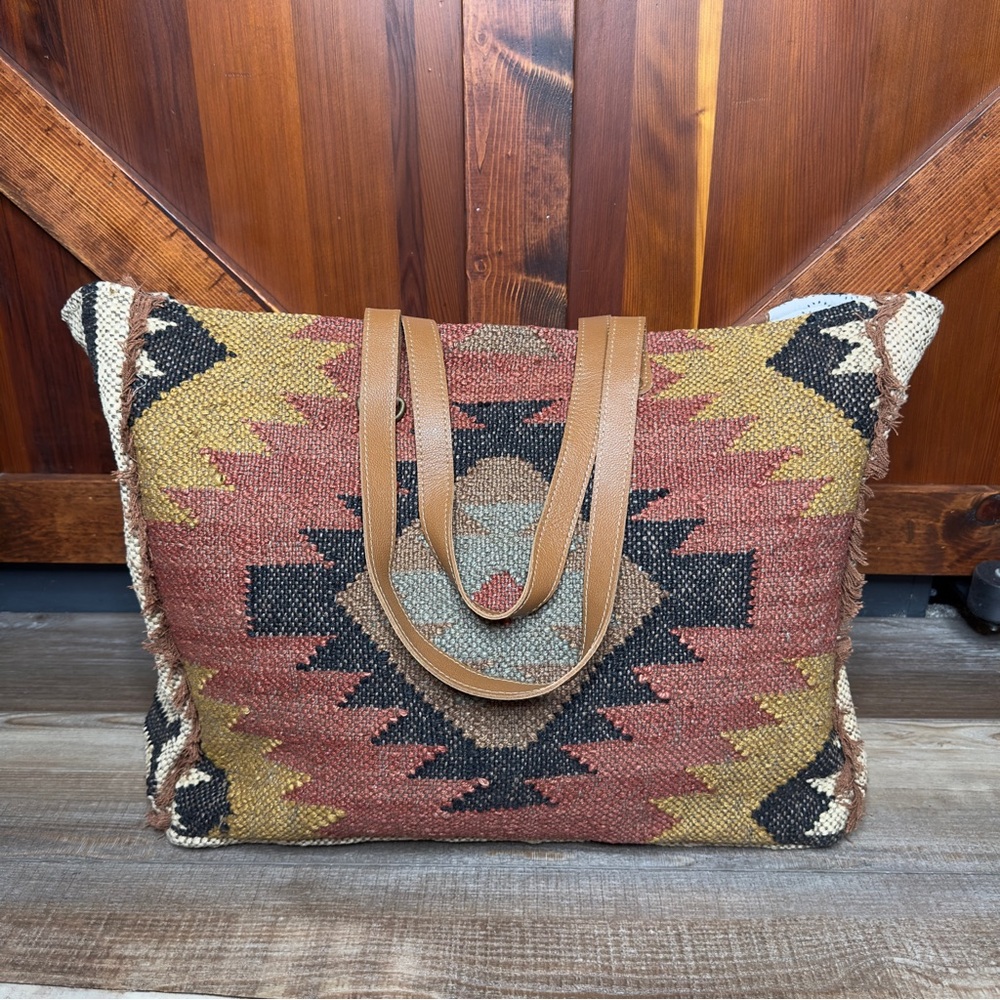 Myra Bag Kaliko Hill Weekender Tote Canvas Bag Duffel Overnight - Picture 7 of 8